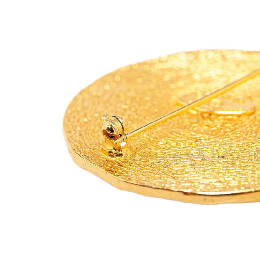 Chanel Gold Plated 31 Rue Cambon Brooch Gold Metal Good condition - Inside View
