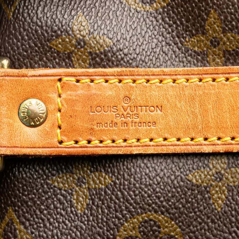 Louis Vuitton Monogram Keepall Bandouliere 55 Brown Canvas Good condition - Box View