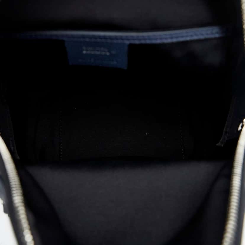 Dior x Shawn Stussy Year of the Ox Sling Blue Leather Good condition - Box View