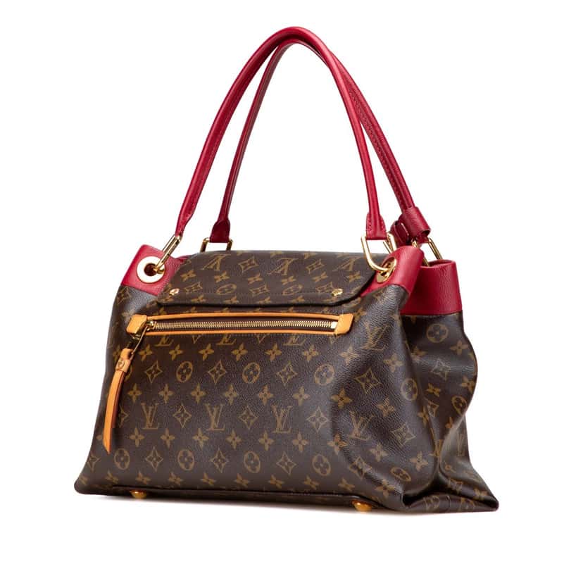 Louis Vuitton Monogram Olympe MM Brown Canvas Good condition - Back View