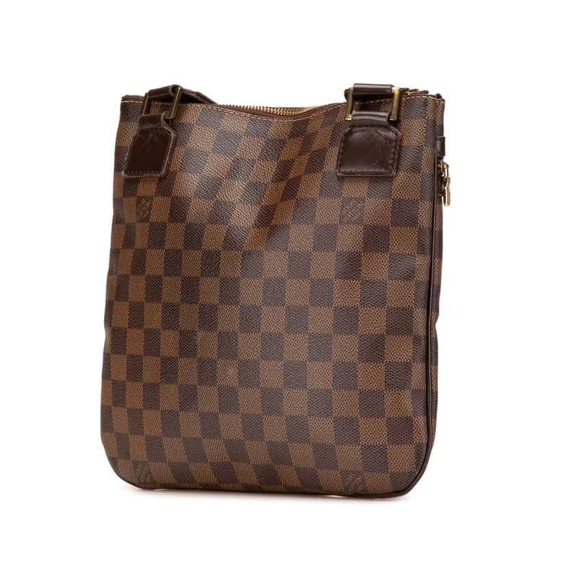 Louis Vuitton Damier Ebene Bosphore Pochette Brown Canvas Good condition - Back View