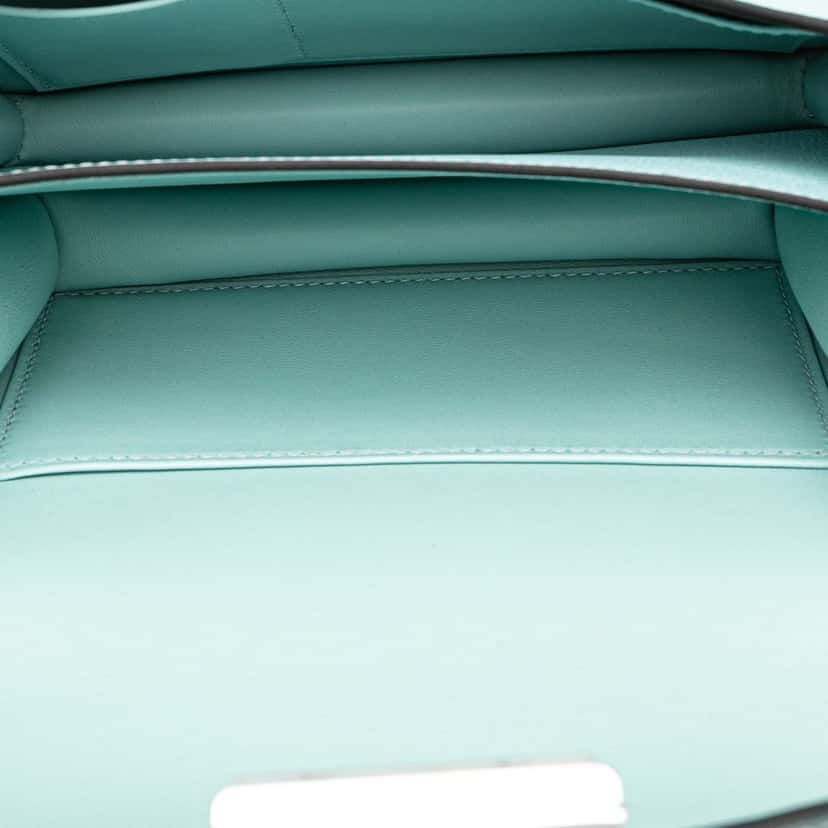 Hermès Mini Epsom Constance 18 Blue Leather Good condition - Model View