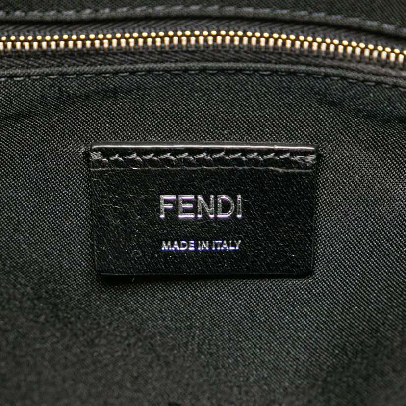 Fendi Nylon Vocabulary Blue Backpack Blue Good condition - Box View