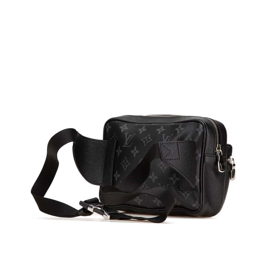 Louis Vuitton Monogram Taigarama Outdoor Bumbag Black Canvas Good condition - Back View