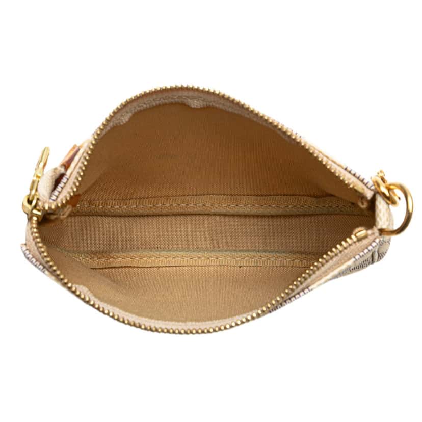 Louis Vuitton Damier Azur Mini Pochette Accessoires White Canvas Good condition - Model View