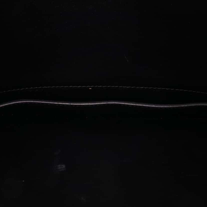 Versace Leather Greca Goddess Clutch Black Leather Good condition - Model View
