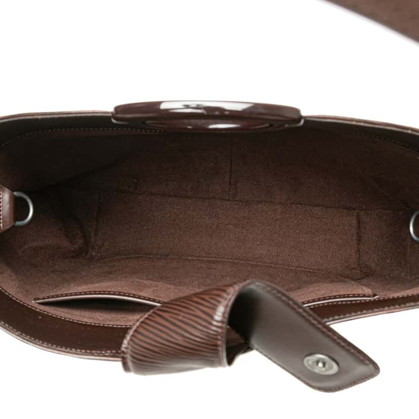Louis Vuitton Epi Reverie Brown Leather Good condition - Model View