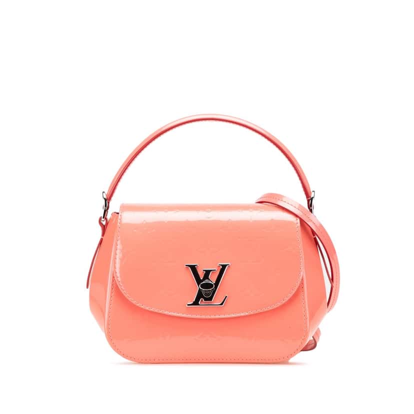 Louis Vuitton Monogram Vernis Pasadena Pink Leather Good condition - Front View