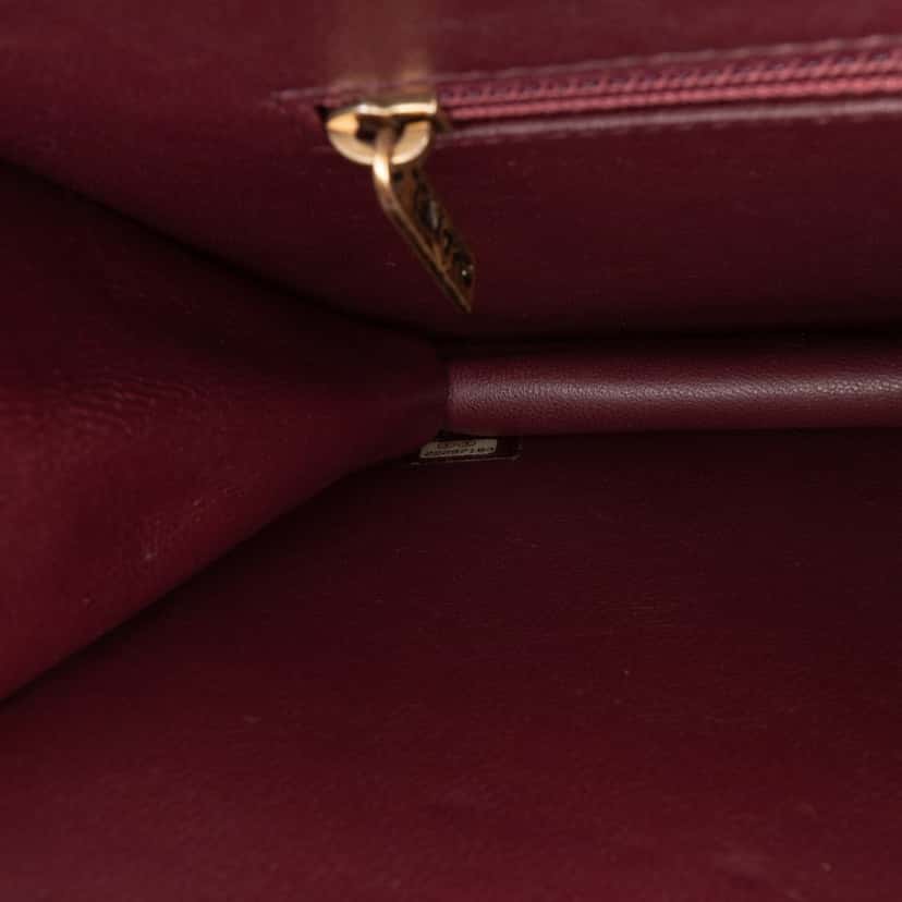 Chanel Medium Sheepskin Beauty Lock Flap White Leather Good condition - Box View