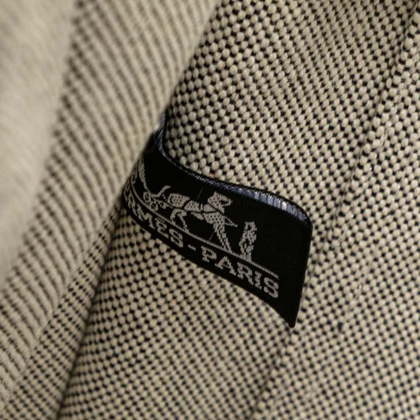 Hermès Canvas Fourre Tout MM Grey Canvas Good condition - Box View