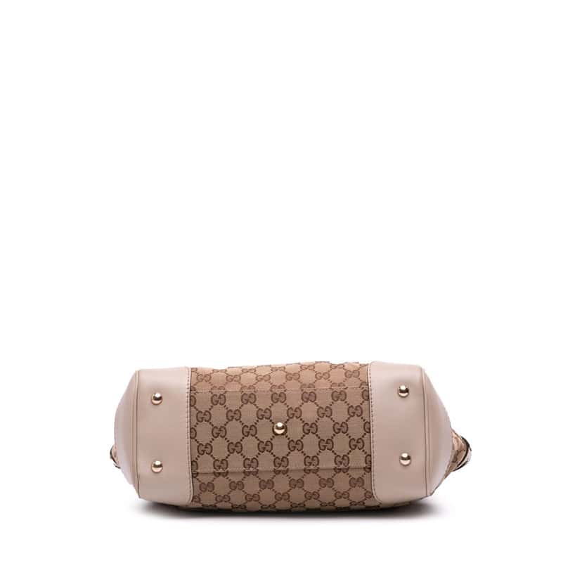 Gucci GG Canvas Mayfair Tote Brown Canvas Good condition - Inside View