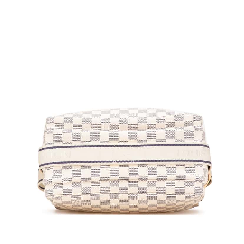 Louis Vuitton Damier Azur Naviglio White Canvas Good condition - Inside View