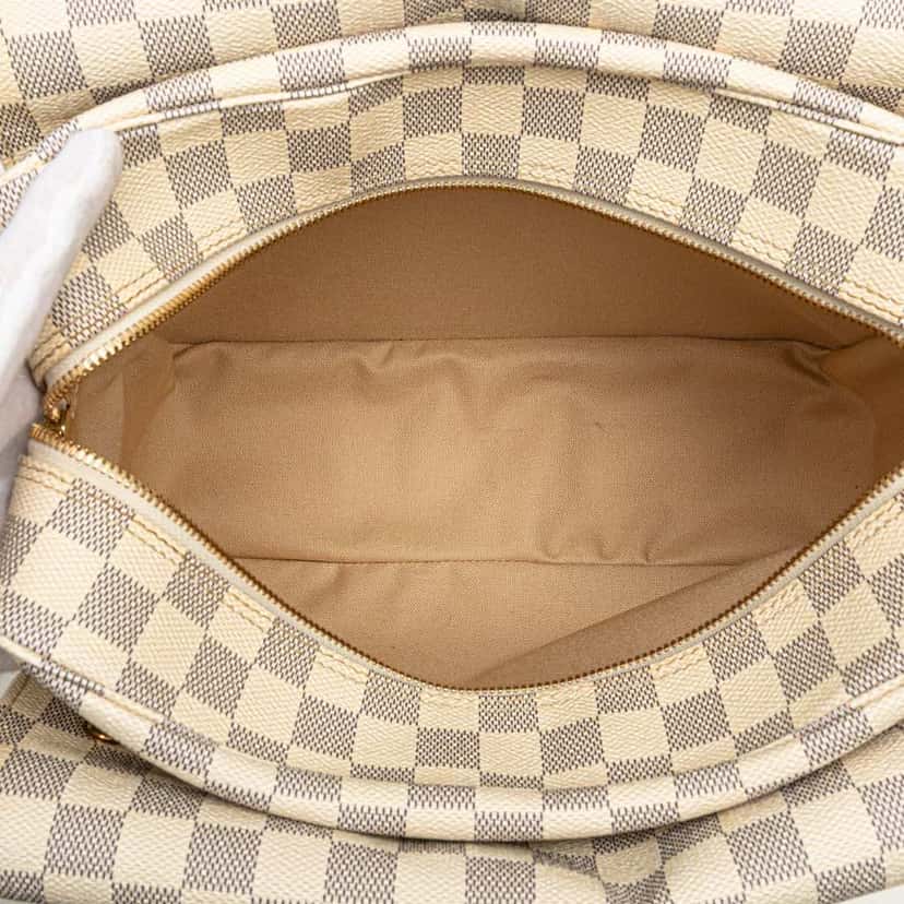 Louis Vuitton Damier Azur Naviglio White Canvas Good condition - Model View