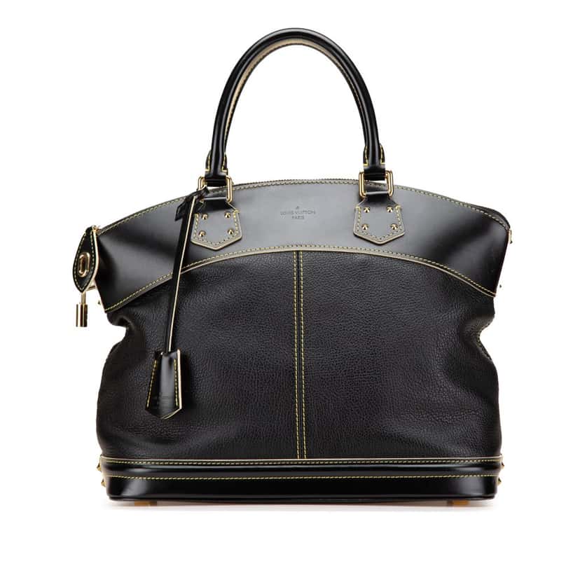 Louis Vuitton Suhali Lockit PM Black Leather Good condition - Front View