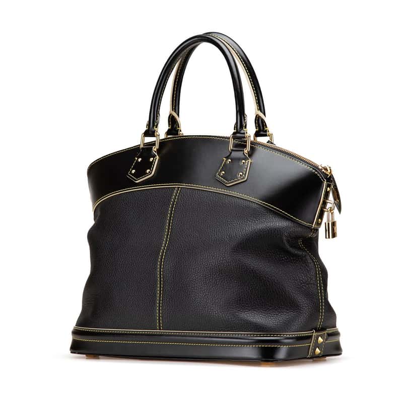 Louis Vuitton Suhali Lockit PM Black Leather Good condition - Back View