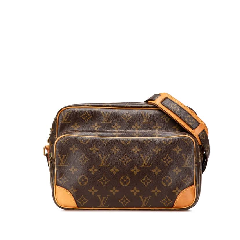 Louis Vuitton Monogram Nil Crossbody Brown Canvas Good condition - Front View
