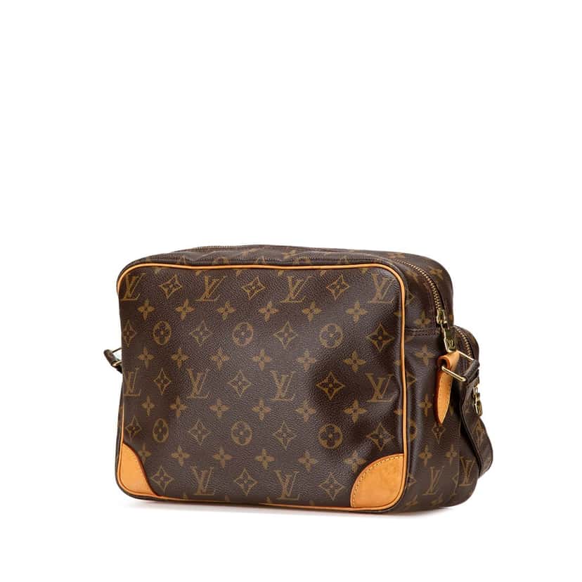 Louis Vuitton Monogram Nil Crossbody Brown Canvas Good condition - Back View