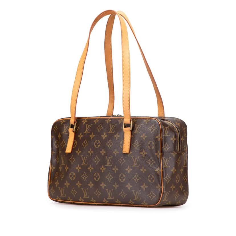 Louis Vuitton Monogram Cite GM Brown Canvas Fair condition - Back View
