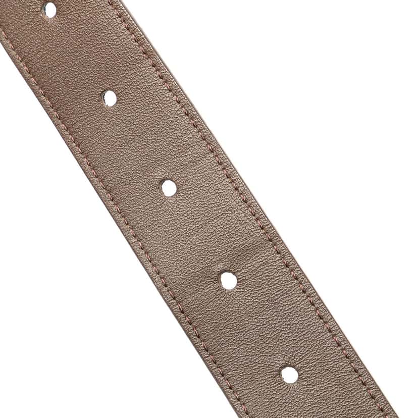 Louis Vuitton Monogram LV Cut Belt Brown Canvas Good condition - Box View