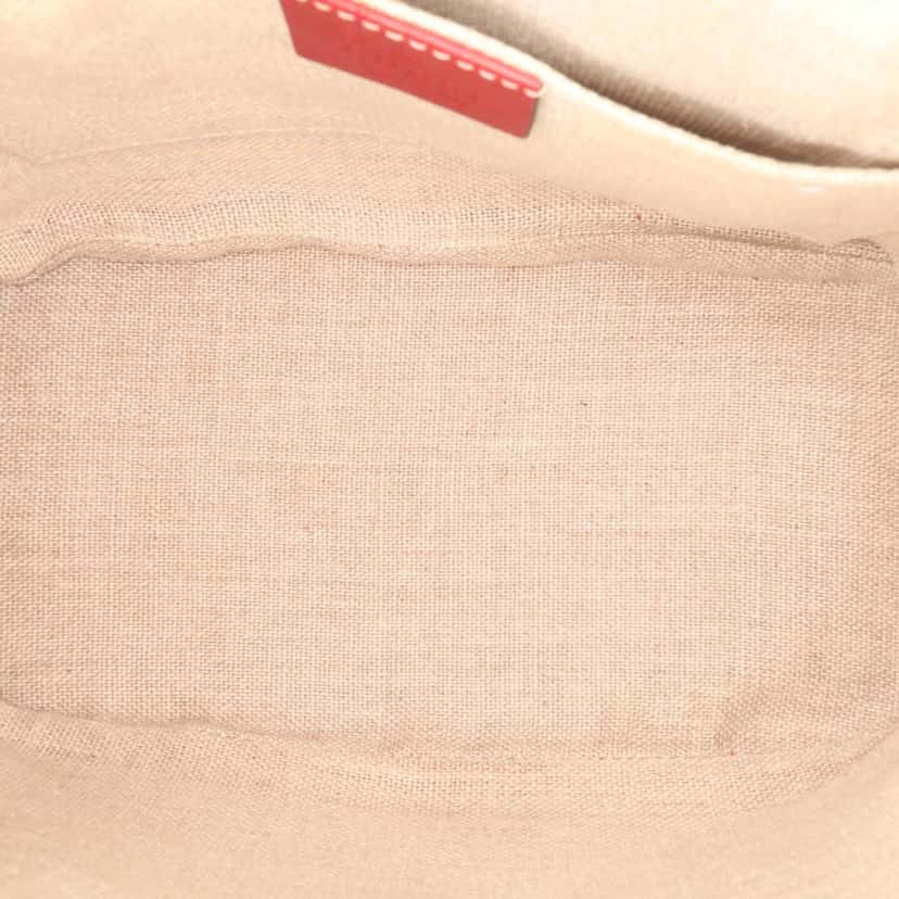 Gucci Mini Microguccissima Dome Satchel Red Leather Good condition - Model View