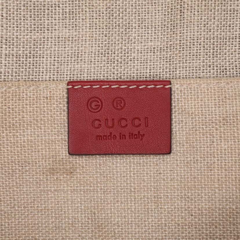 Gucci Mini Microguccissima Dome Satchel Red Leather Good condition - Box View