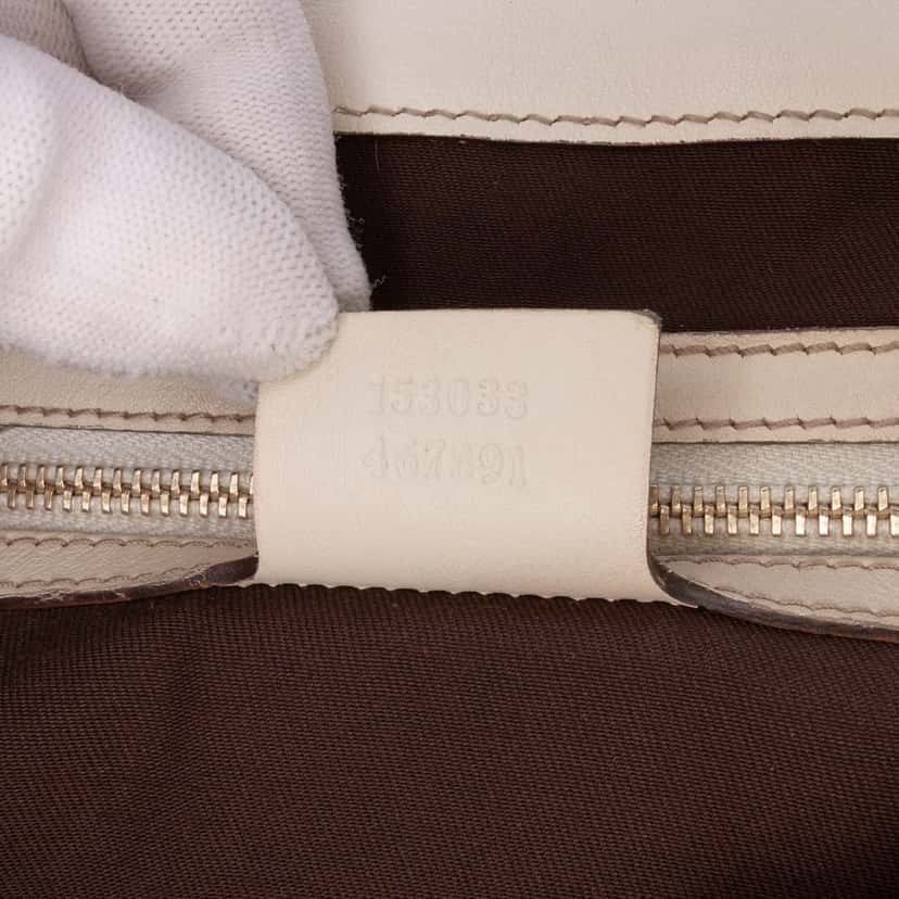 Gucci Large GG Canvas Positano Tote Brown Canvas Good condition - Box View
