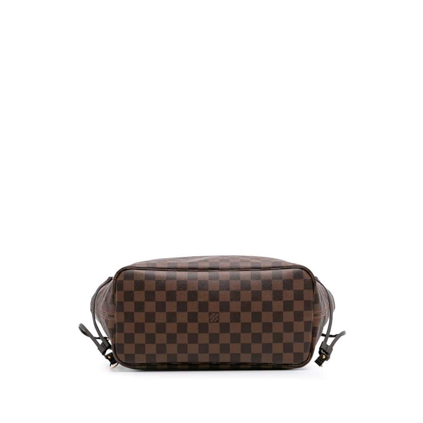 Louis Vuitton Damier Ebene Neverfull MM Brown Canvas Good condition - Inside View