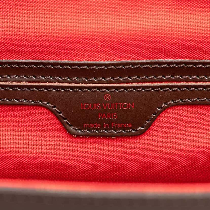 Louis Vuitton Damier Ebene Soho Brown Canvas Good condition - Box View