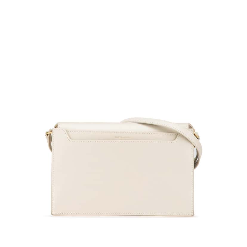 Saint Laurent Leather Catherine Crossbody White Leather Good condition - Front View