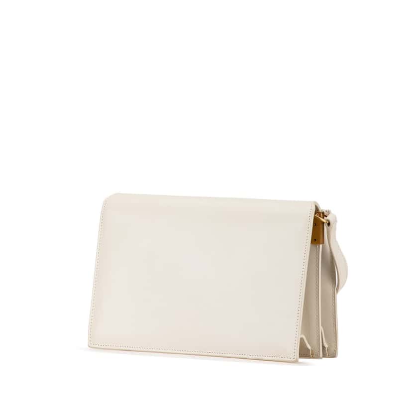 Saint Laurent Leather Catherine Crossbody White Leather Good condition - Back View