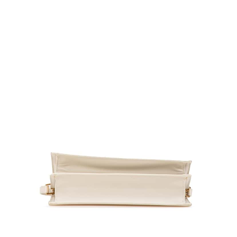 Saint Laurent Leather Catherine Crossbody White Leather Good condition - Inside View