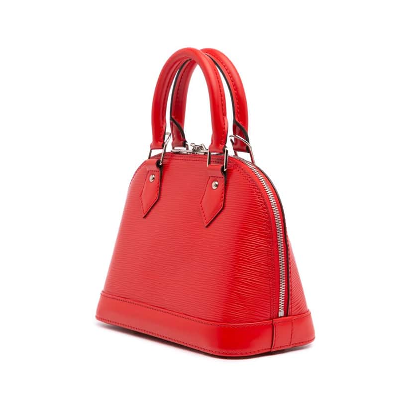 Louis Vuitton Epi Alma BB Red Leather Good condition - Back View