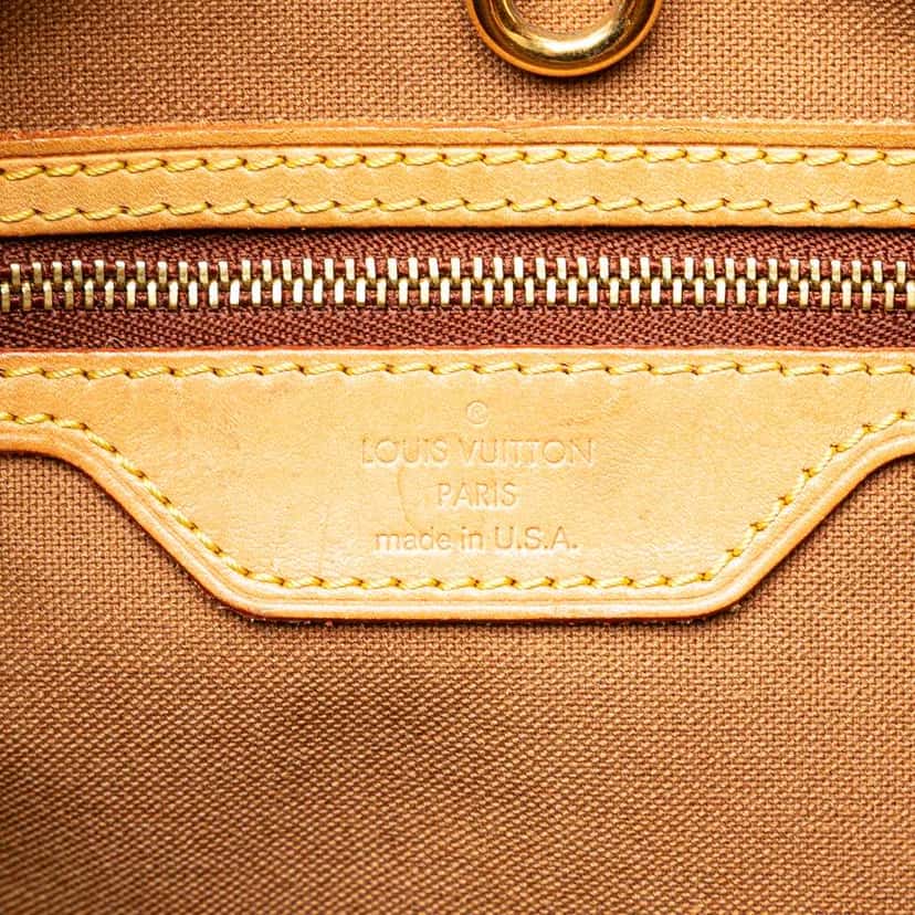 Louis Vuitton Monogram Batignolles Horizontal Brown Canvas Fair condition - Box View