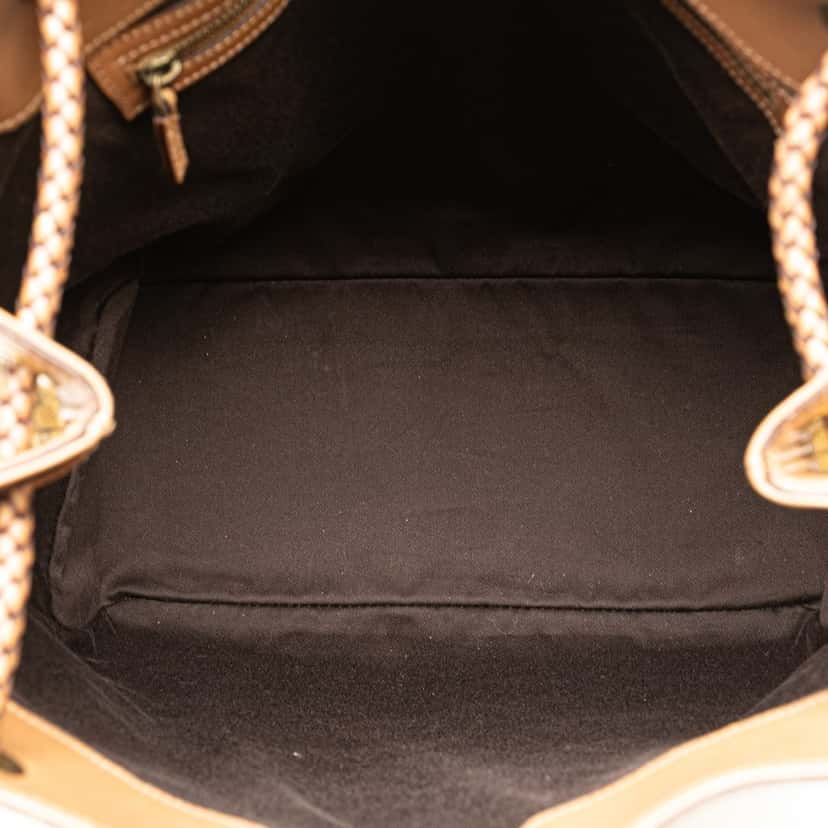 Gucci GG Canvas Gifford Tote Orange Canvas Good condition - Model View