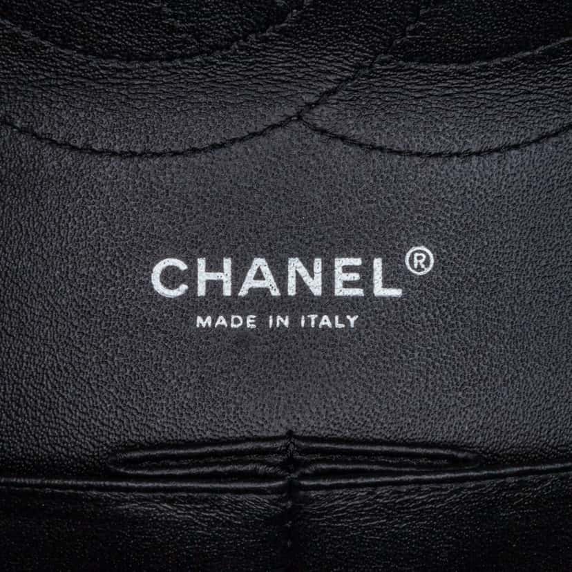 Chanel Jumbo Classic Patent Double Flap Black Leather Good condition - Box View