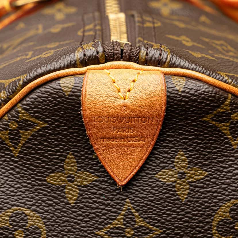 Louis Vuitton Monogram Keepall 55 Brown Canvas Good condition - Box View