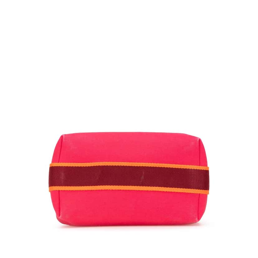 Hermès Small Canvas Bride A Brac Pink Canvas Good condition - Inside View