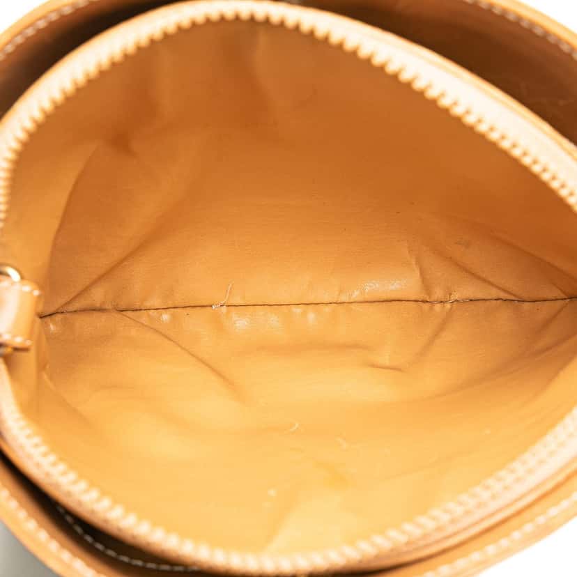 Celine Macadam Coated Canvas Crossbody Brown Canvas Good condition - Model View
