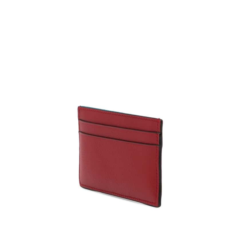 Loewe Studio Ghibli Spirited Away Leather Boh Rat Card Holder Red Leather Very good condition - Back View