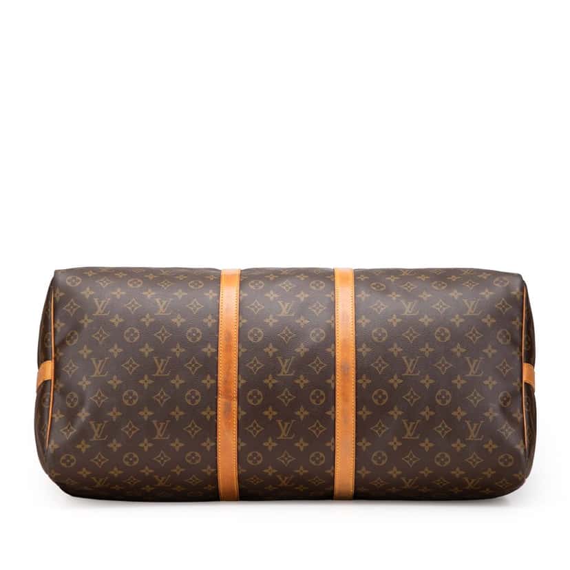Louis Vuitton Monogram Keepall Bandouliere 60 Brown Canvas Good condition - Inside View