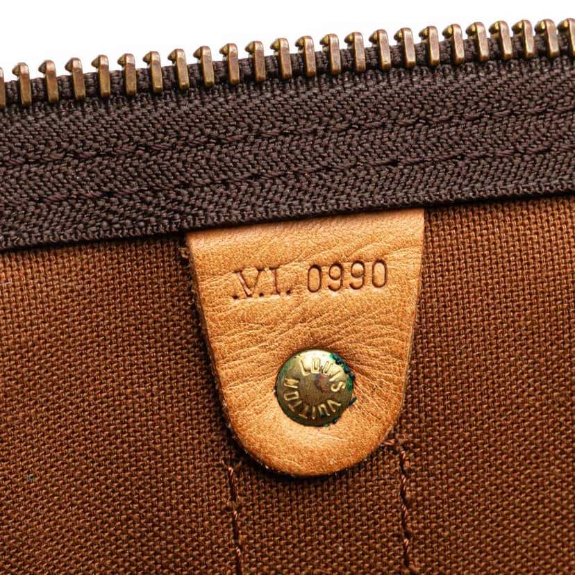 Louis Vuitton Monogram Keepall Bandouliere 60 Brown Canvas Good condition - Box View
