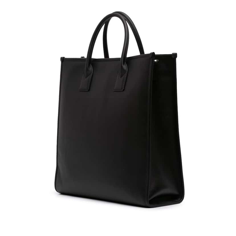Mcm Medium Leather Klassik Tote Black Leather Good condition - Back View