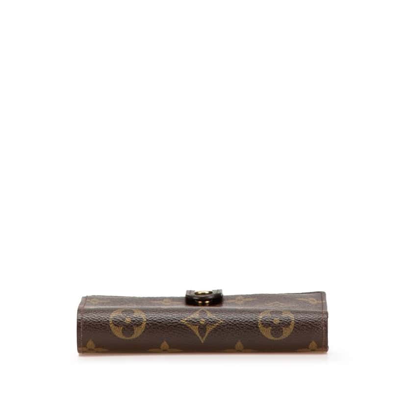 Louis Vuitton Monogram Porte Monnaie Billets Viennois Brown Canvas Good condition - Inside View