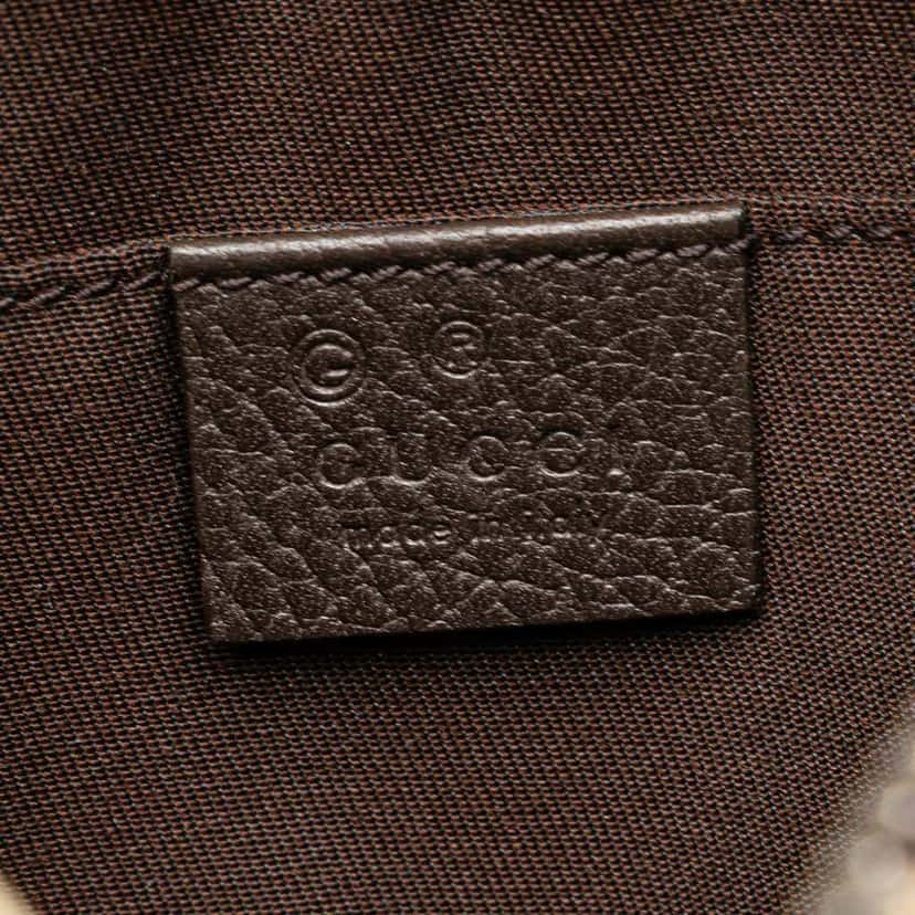 Gucci GG Canvas Belt Bag Brown Canvas Good condition - Box View