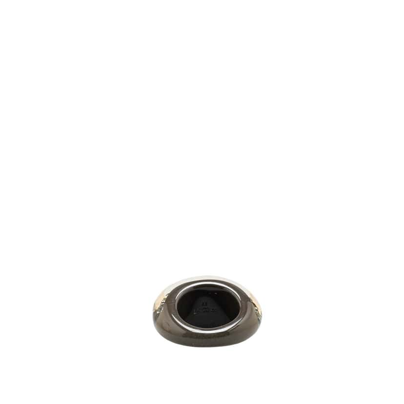 Louis Vuitton Resin Crystal Inclusion Ring Brown Good condition - Inside View