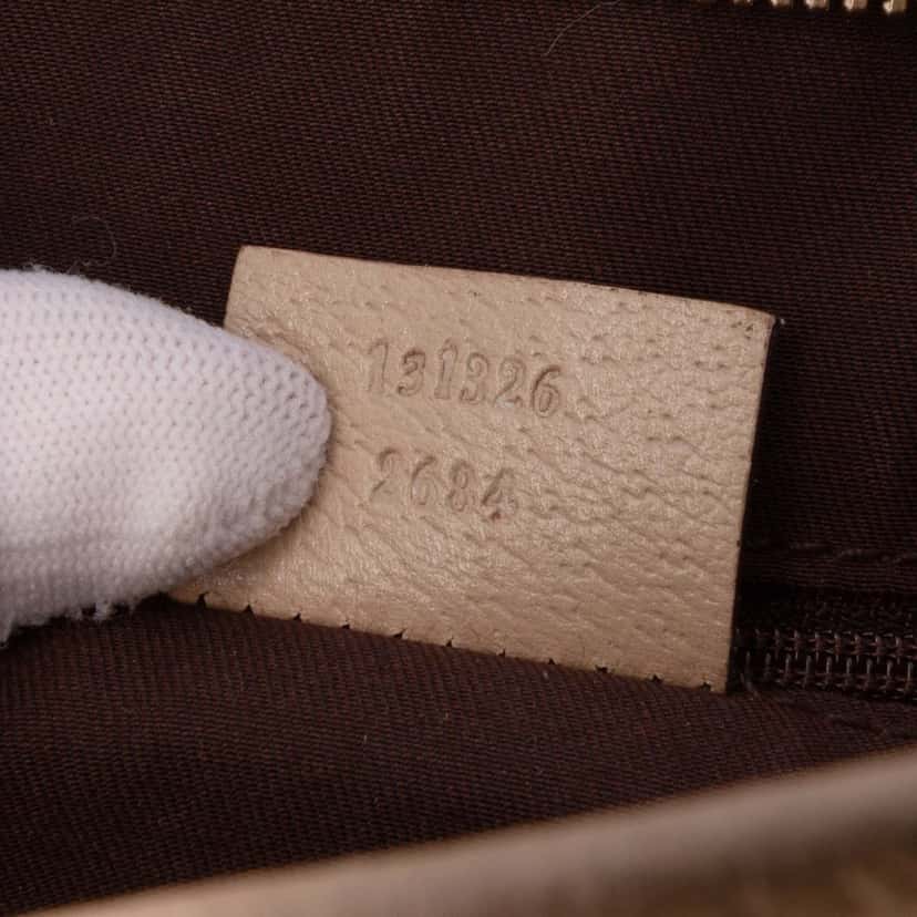 Gucci GG Canvas Abbey D Ring Crossbody Brown Canvas Good condition - Box View
