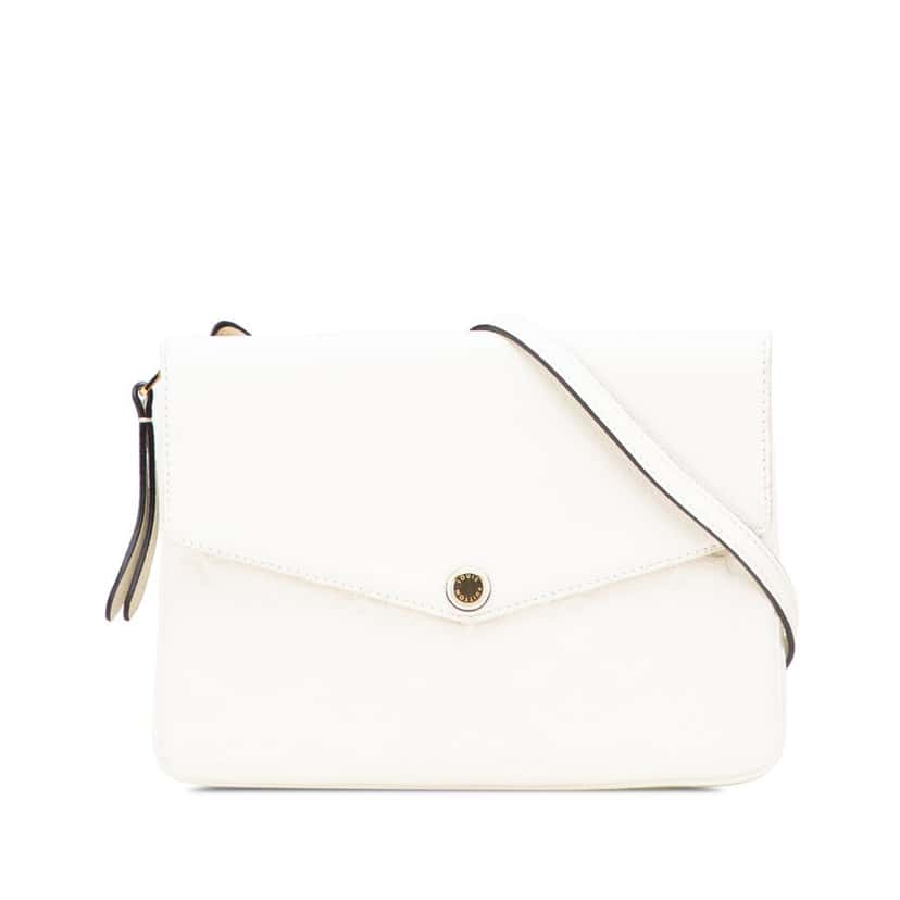 Louis Vuitton Monogram Empreinte Twice White Leather Good condition - Front View