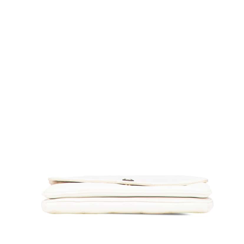 Louis Vuitton Monogram Empreinte Twice White Leather Good condition - Inside View