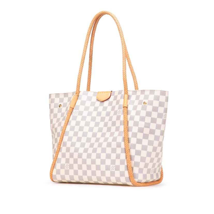 Louis Vuitton Damier Azur Propriano White Canvas Good condition - Back View
