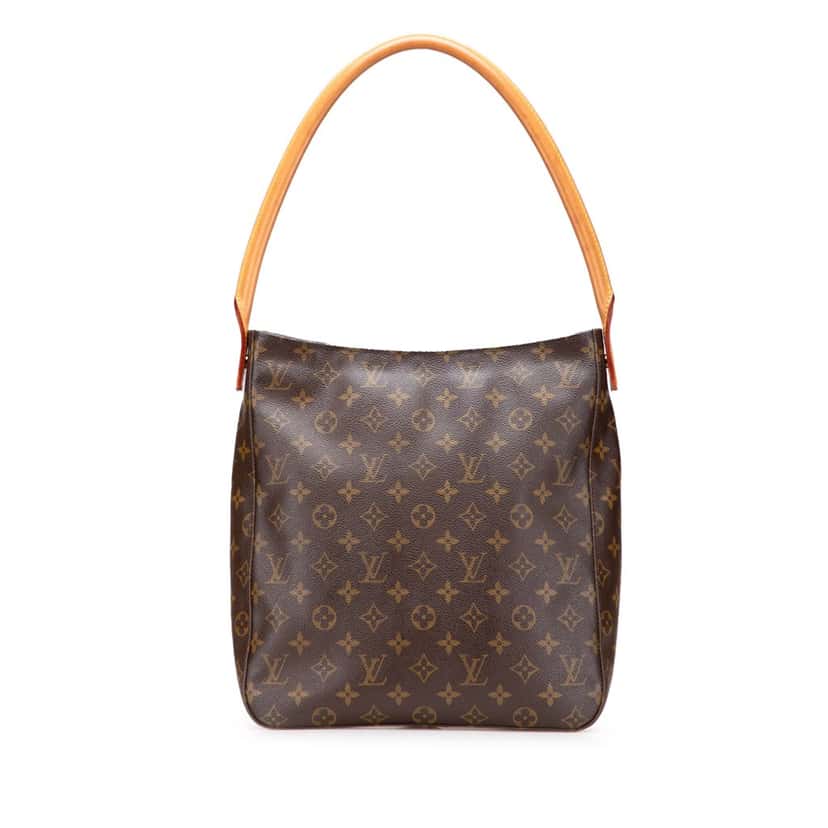 Louis Vuitton Monogram Looping GM Brown Canvas Very good condition - Front View